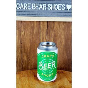 Brand New Craft Beer Socks In a Can Premium Quality Mens Size 8-12 Novelty socks